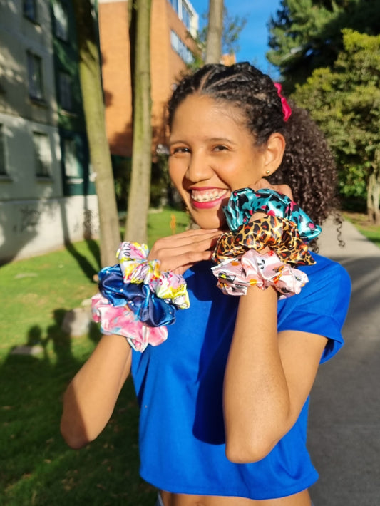 Scrunchies Estampadas